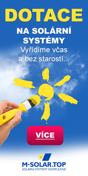 Dotace na solární systémy od M-SOLAR.TOP